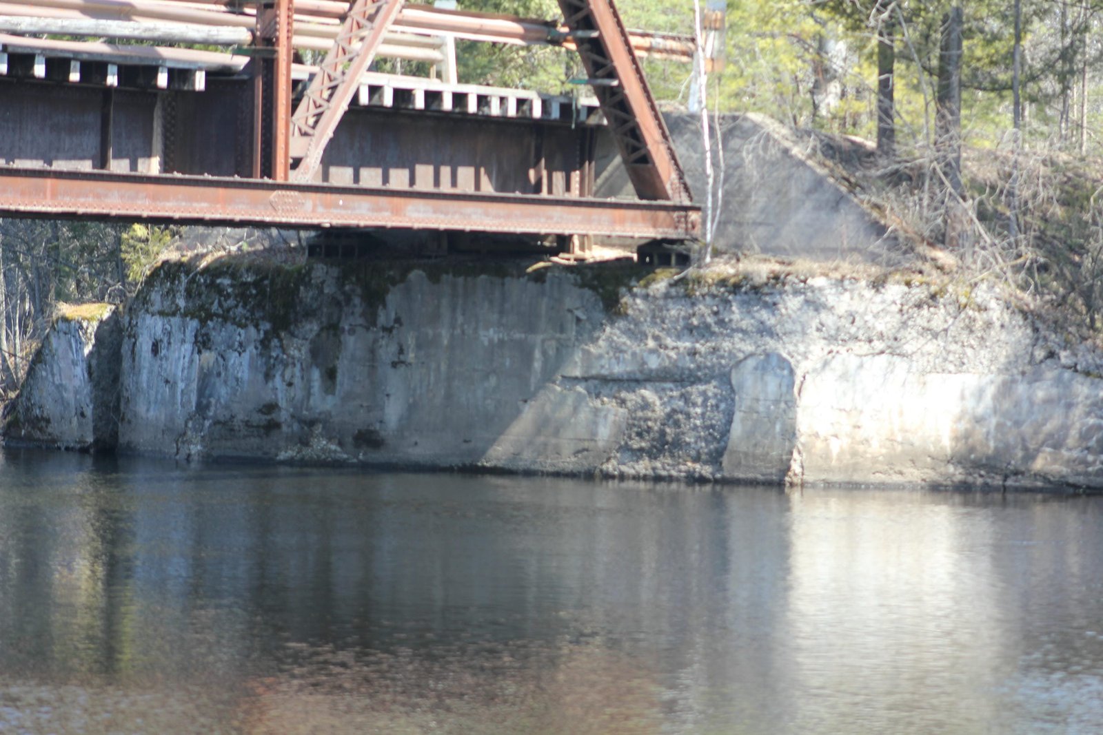 East abutment